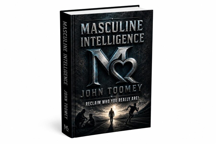 Masculine Intelligence hardcover — Reclaim Who You Really Are, by John Toomey